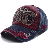 2023 New Designer Vintage Shark Hat Embroidery Snapback Baseball Cap Casquette Homme Hip Hop Casual Visor Hats for Women Men