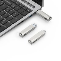 USB 3.0 Type C Flash Drive 2 in 1 80MB/s High Speed Metal OTG Pen Drive 64GB 128GB 256GB 512GB for PC Phone Car
