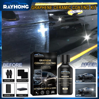 Graphene Ceramic Coating Pro Kit 70ml Hydrophobic Nano Coating Car Paint Sealant Gloss Protection Anti Scratch Detailing Spray