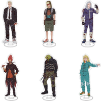 15cm New Anime Dorohedoro Season2 Keychain Acrylic Stand Model Figure Character Gifts Decoration Accesorios Goods