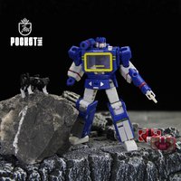 Transformation PocketToys PT04 Black Soundwave Figure Toy