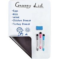 A3 A4 A5 magnetische trocken abwischbare Tafel, Kühlschrankmagnet, Marker, Whiteboard-Blatt, Küche, löschbar, flexibel, Kühlschrank, Memo, Einkaufslis
