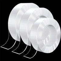 2–10 m doppelseitiges Klebeband, robust, transparent, waschbar, ultrastarke, zweiseitige Montagebandstreifen zur Dekoration