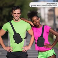 Fanny Pack Waist Bag Crossbody Chest Bag Hands-Free Bag for Travel Festival Running Bum Bag Waist Bag Hip Pack Hands-Free Purse