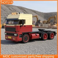 749 PCS transport 3600 Space Cab MOC Customize Modular Building Block Brick Design Kids Creative Design DIY Toy Christmas Gift