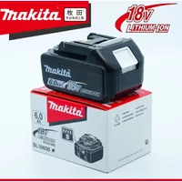 Genuine Makita 18V 6000mAh Lithium Ion Battery LXT Replacement Rechargeable Extended Runtime LED Indicator Construction Pro Tool