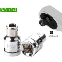 3/8 Square To 1/4 Hex Connecter Sockets Adapters Screwdriver Bits Impact Sockets Hex Bit Adapter Converter Torque Wrench Tools
