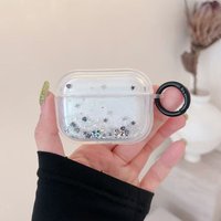 Phantom Gradient (single-sided) headphone case protective cover, transparent headphone protective cover, with keychain