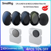 SmallRig CPL & ND16 and ND32 & ND64 Filter Kit for DJI Osmo Nano Multi-Coated Optical Glass with Silicone Filter Cover -5787