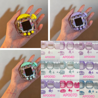 Tamagotchi Paradise Replacement Shell - Transparent Pink/Green/Blue Diy Modification Parts