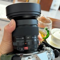 For Fujifilm FUJINON XF 16-55mm f/2.8 R LM WR II Bayonet Metal Square Lens Hood With Metal Cap