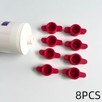 8Pcs Silicone Caulk Cap, Inner Cone Design Prevents Opened Tube Drying, Fits Standard Caliber Sealant Cartridge