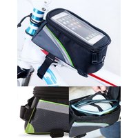 AliExpress Bicycle Bag Cycling Gear Mountain Bike Top Tube Bag 5th Generation with Headphone Port 5.5 - inch Bike Phone Bag