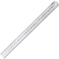 Hot Sale Satin Chrome Stainless Steel 15-100CM Machinist Ruler with MM Graduations, No Reflection