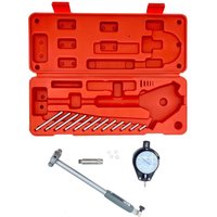 50-160MM0.01mm Engine Cylinder Measuring Test Kit Tool Meter Dial Bore Gauge Indicator Diameter Indicators Precision red box