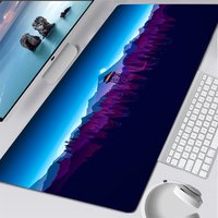Deep Forest Firewatch Laptop Gamer Mousepad Gaming Non-slip Mouse Pad Large Locking Edge Keyboard Deak Mat 70x30cm for Cs Go LOL
