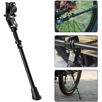 Aluminum Alloy Adjustable Bicycle Stands Kickstand Mountain Bike MTB Aluminum Rear Kick Stand Solid Reliable Bicycle Accessories