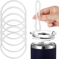1/4pcs 16oz & 20oz Travel Mug Tumbler Lid Gasket Great Sealing Effect Silicone Water Bottle Seal Ring Waterproof Cup Lid Tool