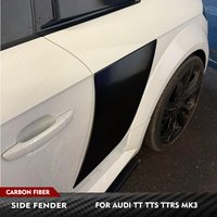 Carbon Fiber Car Rear Side Guard Boards for Audi TT MK3 Type 8S TTS TTRS TT SLINE Coupe Mk3 2015-2024 Car Door Panel Blade 2PCS