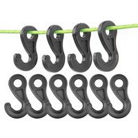 1Pcs Heavy Duty Bungee Cord Karabiner Hook Elastic Shock Cord Hook For Fasten Camping Tent Bungee Cord End Camping Tent Hook