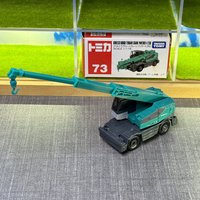 Takara Tomy Tomica No.73 Kobelco Rough Terrain Crane Panther-X 250 Alloy Car Vehicle Diecast Metal Mode Collection Display Toy