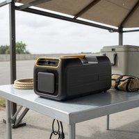 Portable Outdoor Air Conditioner Carry Handle Portable Air Conditioner Mobile Cooling Single Unit Compact Digital Display