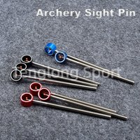Bogens chießen Visier Pin Recurve Bogen Visier Pin 8-32 Unc Schrauben gewinde geeignet für 6-Zoll-und 9-Zoll-Recurve-Bogen Metall Visier.