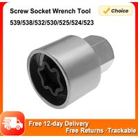 Replacement for Volkswagen Security Master Locking Wheel Nut Key 539/538/530/532/525/524/523 Anti-theft Screw Socket Wrench Tool