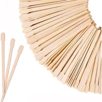 200/100PCS Wooden Wax Sticks, Hair Removal Spatula for Face Body Eyebrow, Smooth Depressor Beauty Applicator