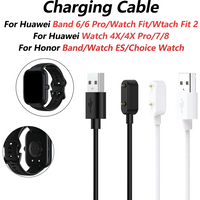 For Huawei Band 10/9/8/7/6 Watch Fit mini/2/3/4X/4Pro Honor Band 7/6 USB smartwatch charger replacement charger charging cable