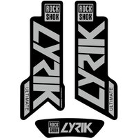 AliExpress NONE for Rock Shox LYRIK 2020 ULTIMATE Mountain Bike Cycling Decal Sticker Gray