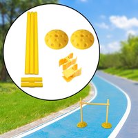 Professional Agility Hurdles Adjustable Height Training Equipment for Soccer Football Sports Field Coordination