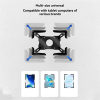 Anti-Theft Universal 7-13" Tablet Enclosure Wall Mount VESA Bracket Security Tablet Case Holder for Shop Office Public Display