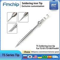 Pine64 TS100 TS101 Soldering Iron Tips Replacement Various Models of Pinecil Electric Soldering Iron Tip TS Series BC2 ILS C4 KU
