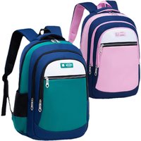 Children School Bags Green Pink Fashion Simple Kid Backpack Schoolbag Teenager Boys Girl Backpacks Sport Bag Waterproof Mochila