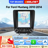 OSSURET Schnelle Lieferung 9,7 Zoll 2 Din Android 15 Autoradio für Ford Mustang 2010-2014, Qualcomm Snapdragon 6115 Octa Core, GPS-Navigation, Bluetooth, SWC, Wireless Carplay, Android Auto,