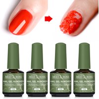 1/4bottle Nail Gel Remover Polish Soak-Off 3 Minutes Quickly & Easily Removes Gel Polish 0.5fl.Oz Professional Non-Irritating