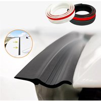Auto Rubber Seal Strip Car Trunk Lid Gap Seal Strip Rubber Sticker Black For SUV Hatchback Upper Edge Dustproof Car Accessories