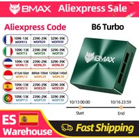 Mini PC BMAX B6 Turbo Intel Core I5 8257U Windows 11 16 Go de RAM 512 Go de SSD HDMI USB DP Bluetooth Wifi Ordinateur Mini PC