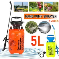 2L 5L Garden Pressure Sprayer Water Pump Pressure Sprayer 2 Modes Plant Spray Bottle Adjustable Strap for Garden Agriculture
