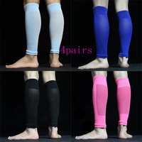 2023 Fußballsocke, atmungsaktiv, ohne Füße, Socken, professionelle Schienbeinschoner, feste Beinwärmer, Fußpaket zum Schutz der Wade