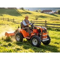 Household Crawler Tractor Compact Rubber Track Diesel Tractor 15–30Hp Orchard Mountain Small Farm Plowing Equipment