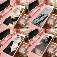 Anime-Yuri On IceS Kawaii Mouse Pad Large Rubber Keyboard Mouse Carpet Anti-slip Gamer Mouse Pad Laptop HD PC Mousepad