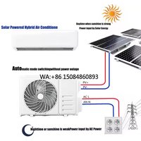 18000BTU Off Grid DC24V/48V Solar Air Conditioner, Solar Powered Cooling & Heating System