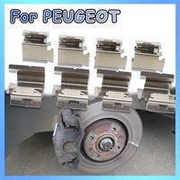 Car Front Left Right Brake Pad Fitting Shoe Hardware Shims Repair Kit Replacement Accessories For PEUGEOT 207 208 2008 308 3008