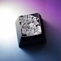 Anime Keycaps ESC 1U Cherry Profile Keycaps Custom Keycaps for Mechanical Keyboard Caps DIY Metal Key Caps Gifts JX-02 keycap