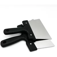 Coating Spatula for Chocolate Scraper Stainless Steel Dough Scraper