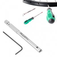 AliExpress NONE RISK Bike Spoke Nipple Insertion Tool Stainless Steel Rustproof Durable Hex Wrench Screw Circlip Screw Bit for Bicycle Repair