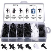 100pcs Car Accessories Mixed Auto Fastener Clip Push Retainer For Nissan X Trail Honda Civic 8th Gen Private Stroller