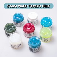 50ML Diorama Rivers/Oceans/Lakes/Simulation Static Water Scene Making Materials DIY Model Kit For Effect Miniature Landscape 1pc